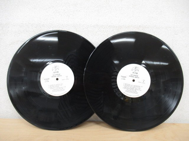 K1275 LPレコード「【見本盤】Led Zeppelin/レッド・ツェッペリン Physical Graffiti 2枚組」P-5163～4Nの画像4