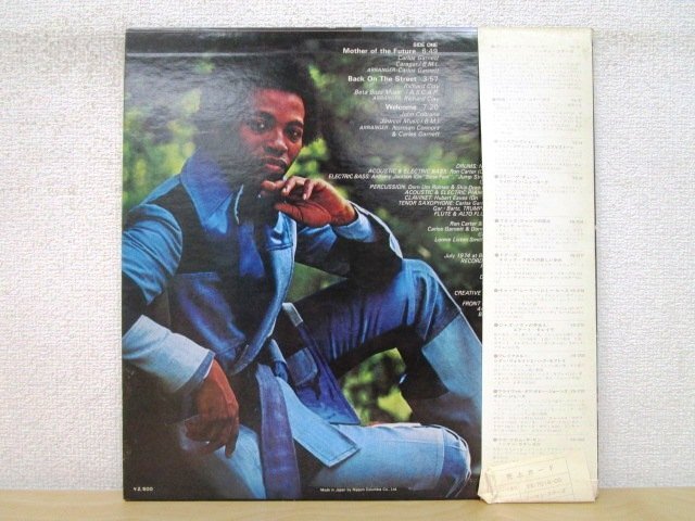 ◇F2819 LPレコード「【見本盤/帯付】スルー・フット SLEWFOOT / ノーマン・コナーズ NORMAN CONNORS」YX-7016-CO コロムビア プロモ盤_画像2