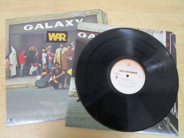 ◇F2916 LPレコード「【シュリンク付 サンプルコピー/コーナーカット】ギャラクシー GALAXY / ウォー WAR」MCA-3030 MCA RECORDS US盤/米盤_画像4