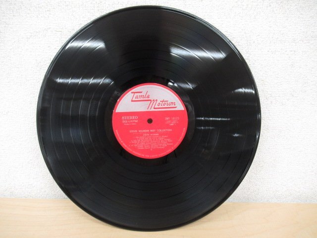 K1040 LPレコード「スティービー ワンダー/STEVIE WONDER ベスト・コレクション」SWY-10123の画像4