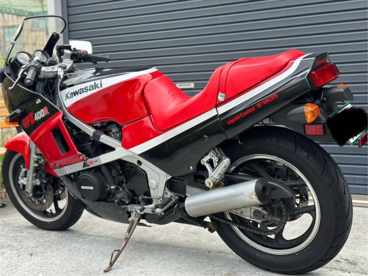 カワサキ　GPZ400R 車検令和8年４月３０日まであり！実働好調！希少車両！！_画像4