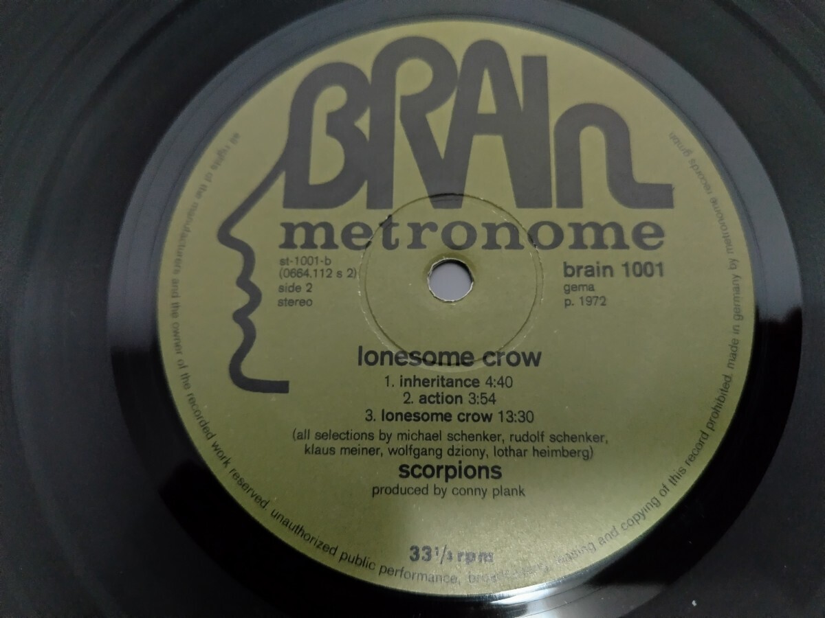 独org SCORPIONS / Lonesome Crow brain metronomeの画像4