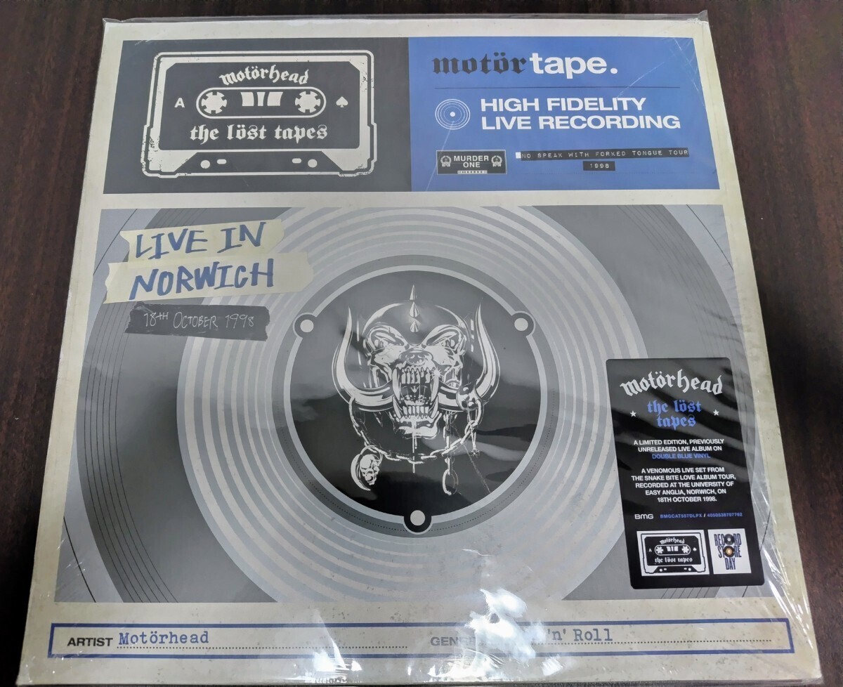 RSD限定 MOTORHEAD / The Lst Tapes Vol. 2 (Live In Norwich 1998)の画像1