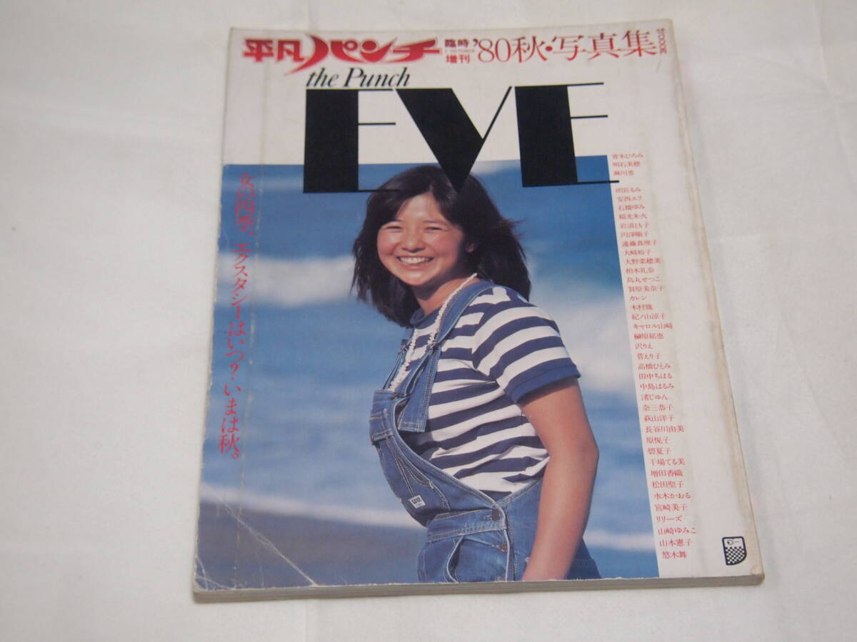  обычный дырокол The Punch EVE обычный выпускать 1980 год осень .../ Miyazaki прекрасный ./..../ способ дуть Jun / Aoki .../. круг .../ Matsuda Seiko / фотоальбом 