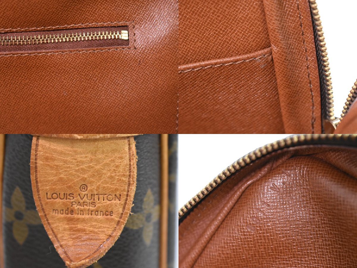 本物 ルイヴィトン LOUIS VUITTON LV ポルトドキュマン ヴォワヤージュ モノグラム ビジネスバッグ ハンドバッグ ブラウン M40226_画像9