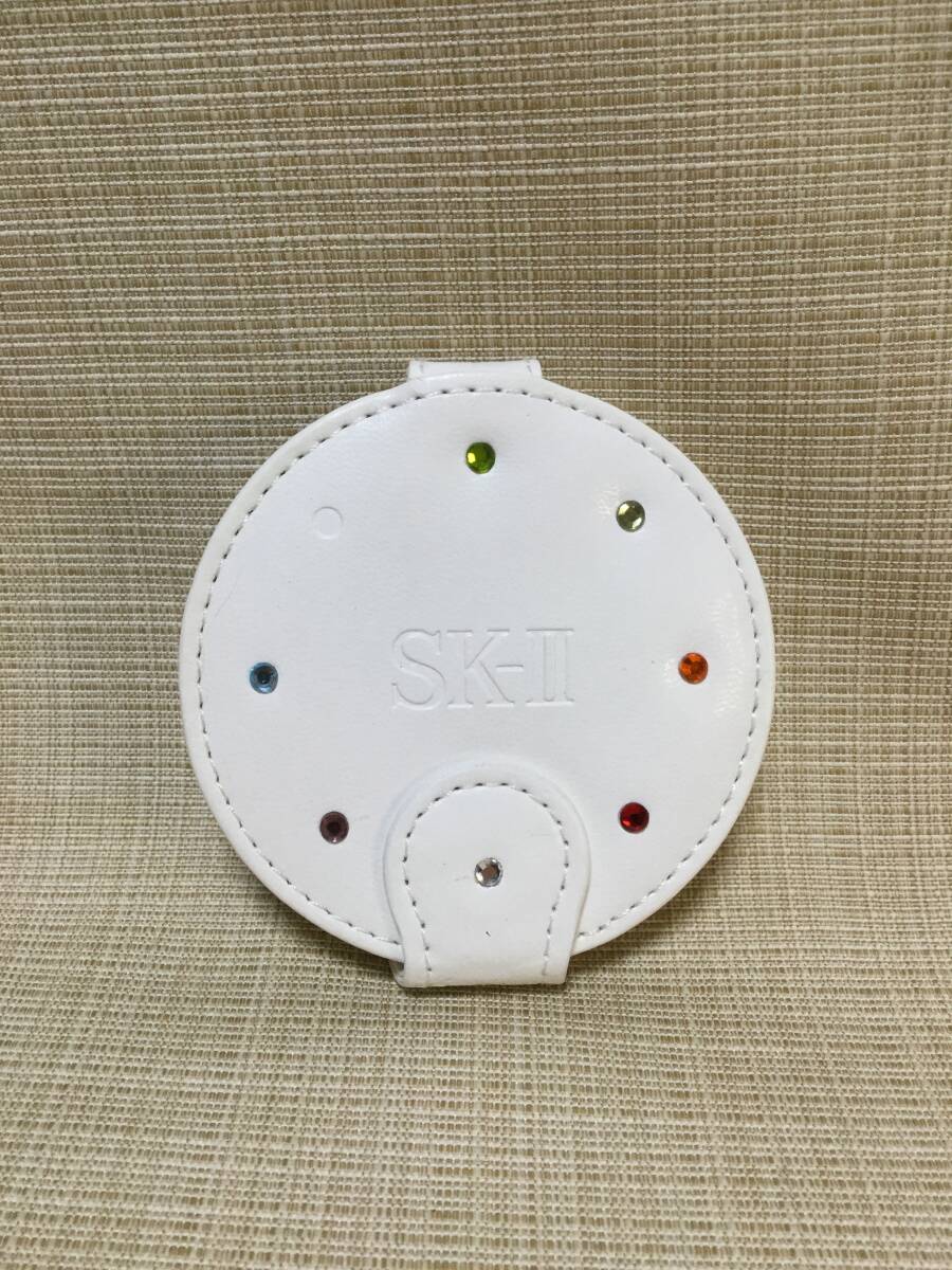  compact mirror SK-II white ( white ) hand-mirror, folding eske- two 