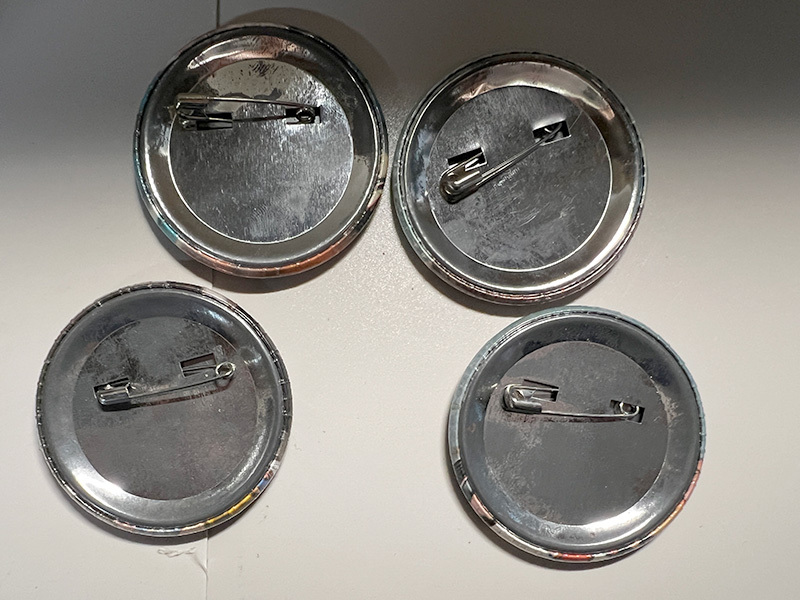 昭和レトロ ベイシティローラーズ 缶バッジ ４個 ウッディの画像3