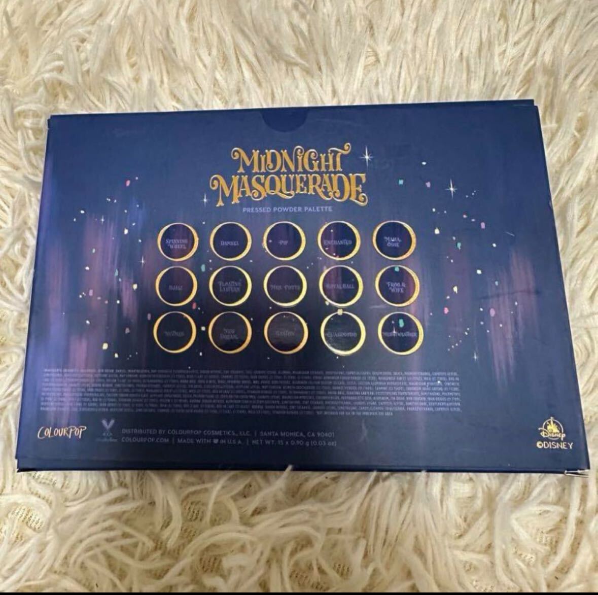 ★新品未使用品★カラーポップ x DISNEY プリンセスアイシャドウパレット_画像4