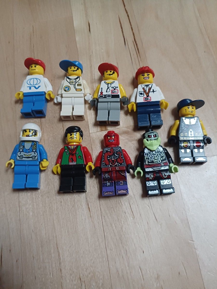 LEGO ミニフィグ 9体 初期顔多数