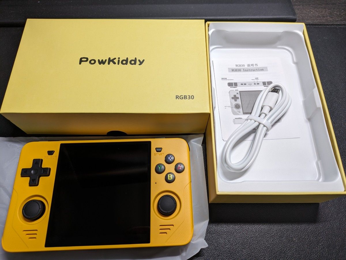 【新品】Powkiddy RGB30 (16gb・yellow)