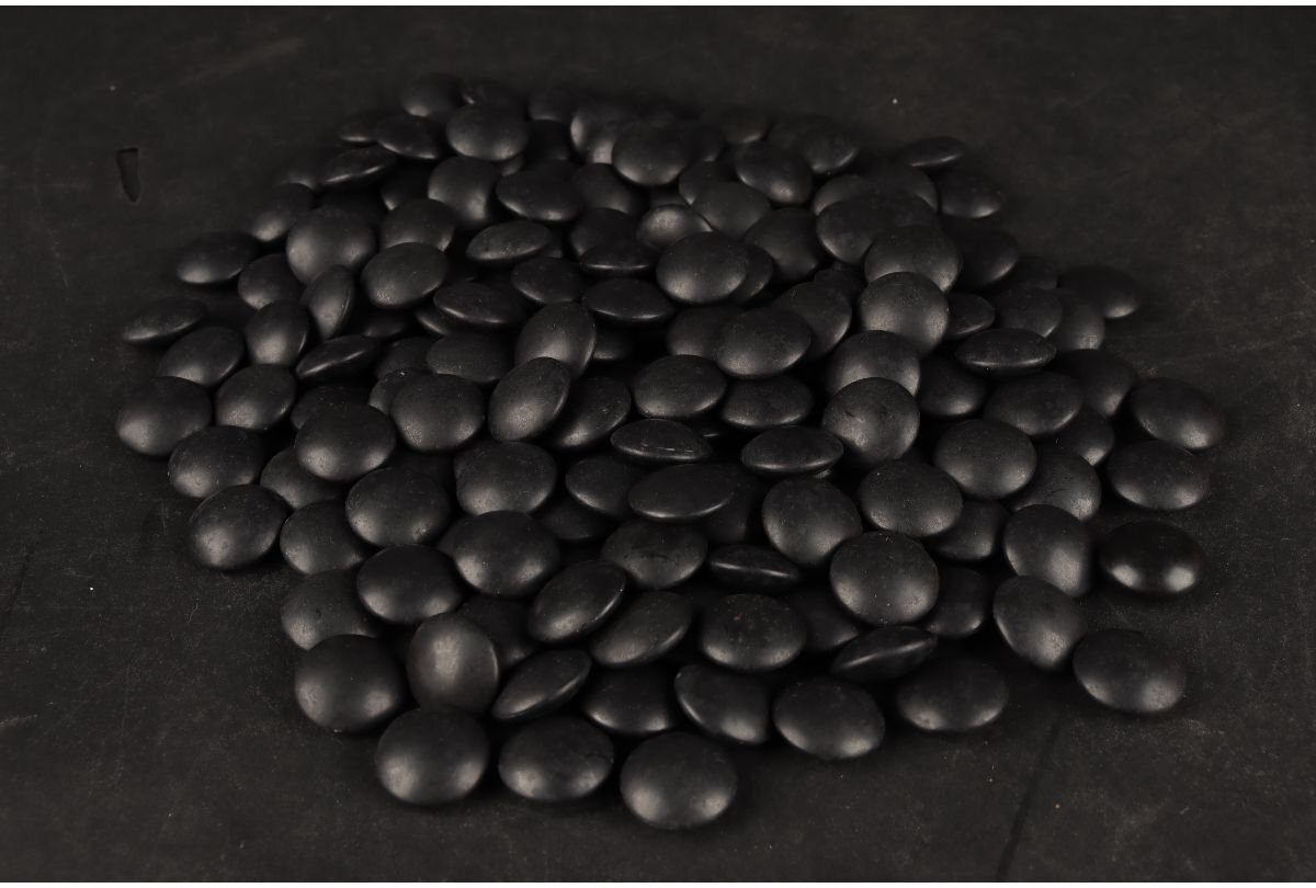 [URA] natural book@ clam *.. black stone 35 number Go stones /13-4-74/ ( search ) antique /swabte/ Go / shogi / go-stone container /. comfort / hobby / Go stones / Hyuga city production / domestic production / snow seal 