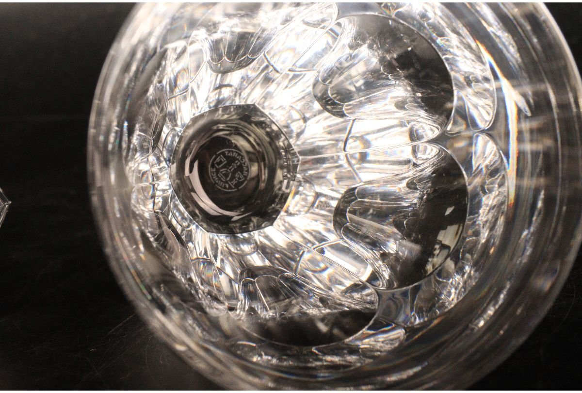 [URA]Baccarat /バカラ/アルクールタンブラー2客/10-4-105 (検索)骨董/グラス/アンティーク/インテリア/洋食器/クリスタルガラスの画像8