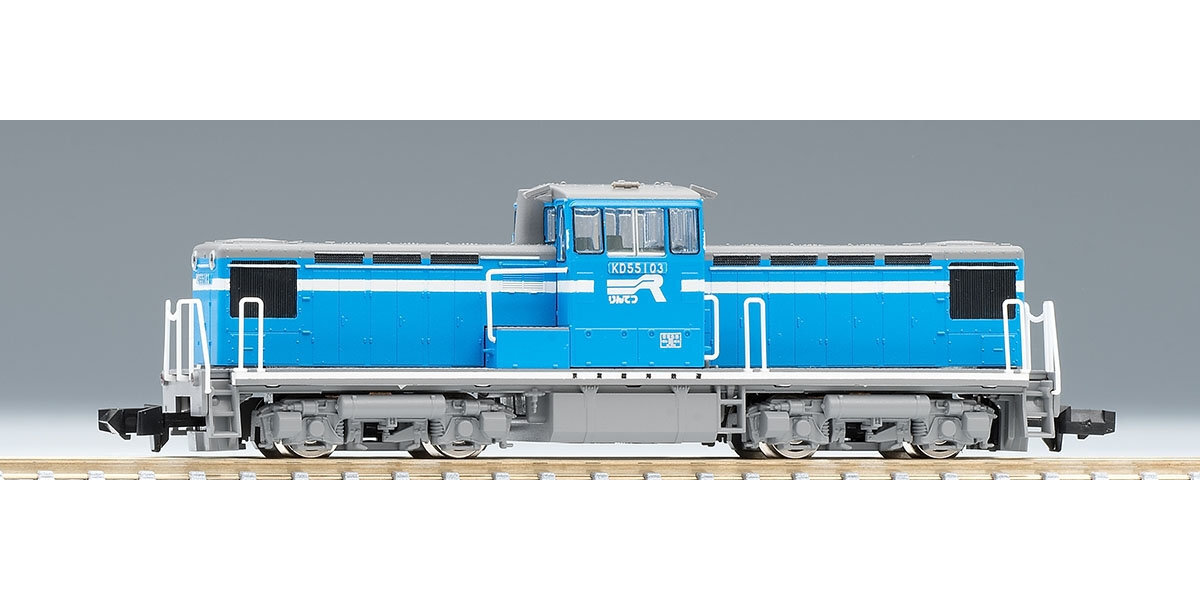 TOMIX 8616 capital leaf . sea railroad KD55 shape diesel locomotive (103 serial number )