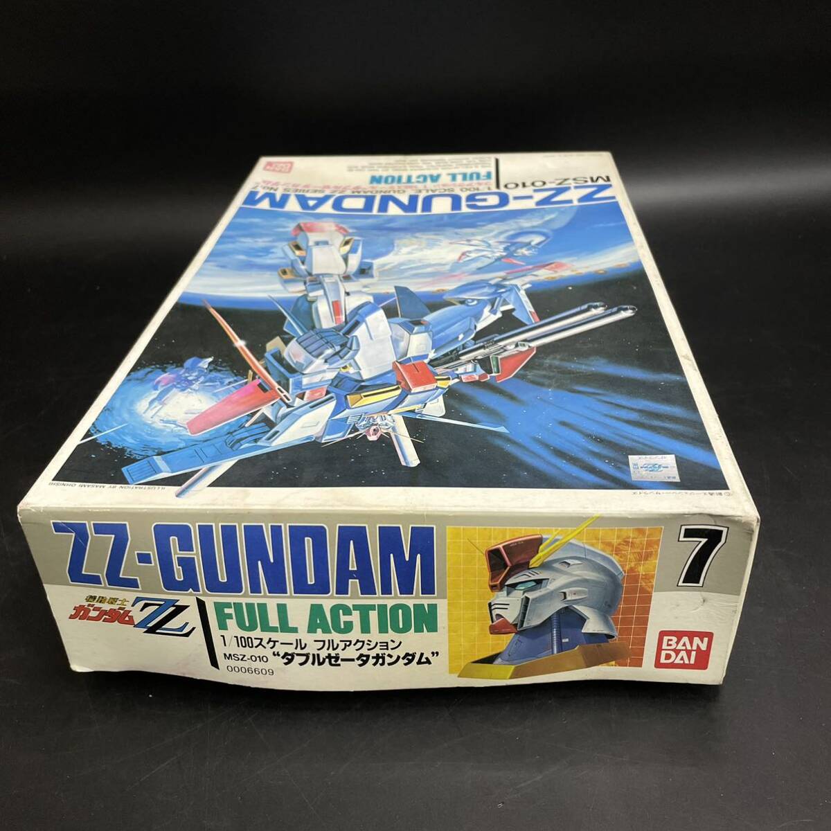 バンダイ ダブルゼータガンダム 1/100 未組立 プラモデル MSZ 010 ZZ-GUNDAM NO.7 FULL ACTION ガンプラ 機動戦士ガンダム ZZ BANDAIの画像5