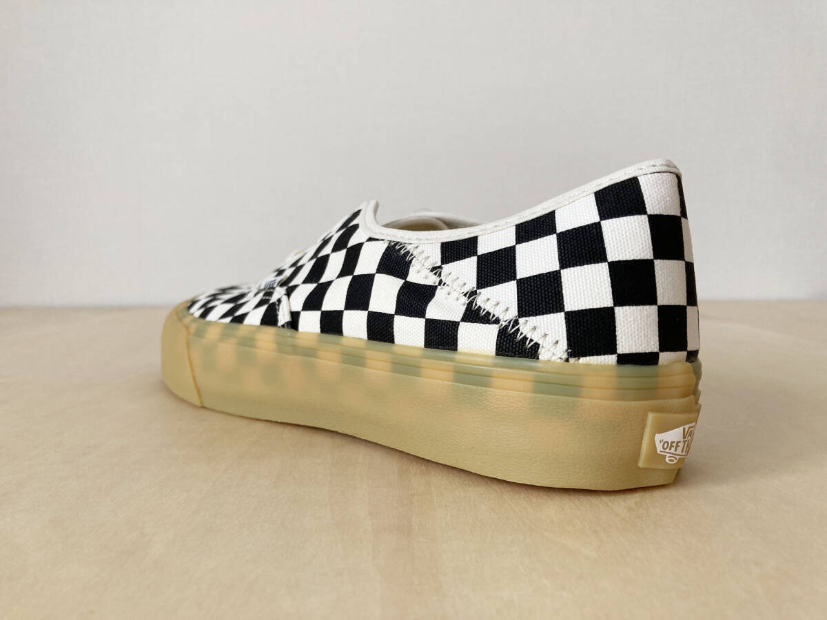 28cm バンズ オーセンティック チェッカーボード VANS AUTHENTIC SF Checkerboard Black/Marshm US10/28cm VN0A4BWT1KP_画像5