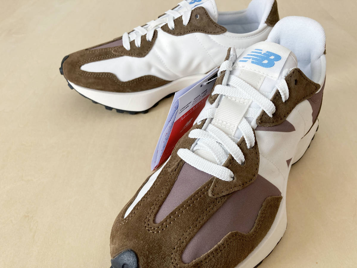 【特価 327】 22.5cm 茶色 ニューバランス NEW BALANCE U327LG BROWN US4.5/22.5cm スニーカー_画像2