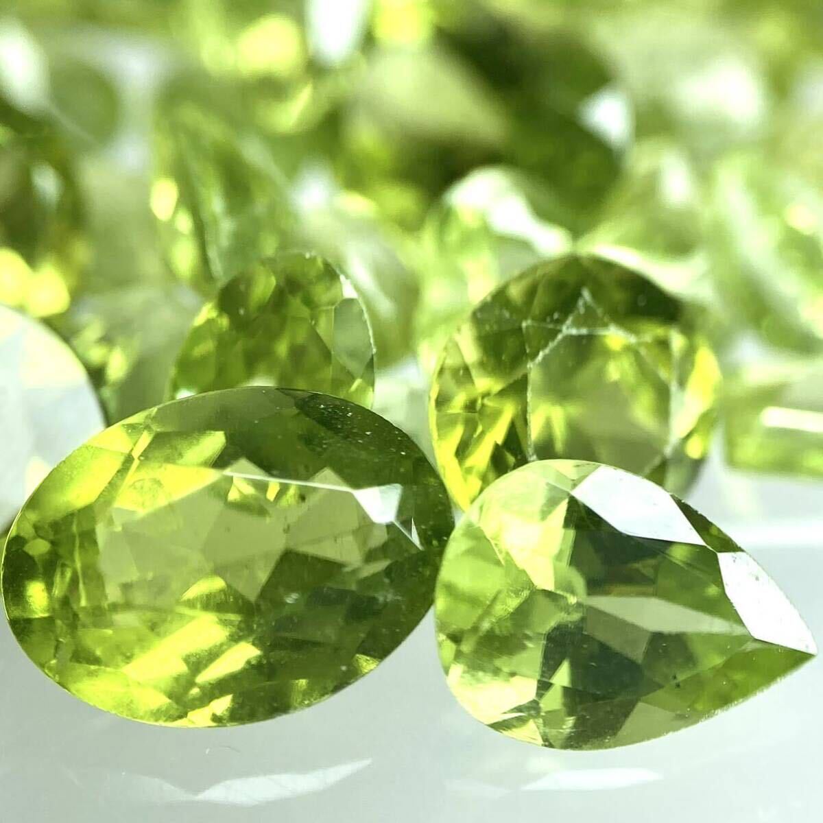 大量!! ☆天然ペリドットおまとめ100ct☆A 裸石 宝石 peridot jewelry ジュエリー ルース ①_画像1