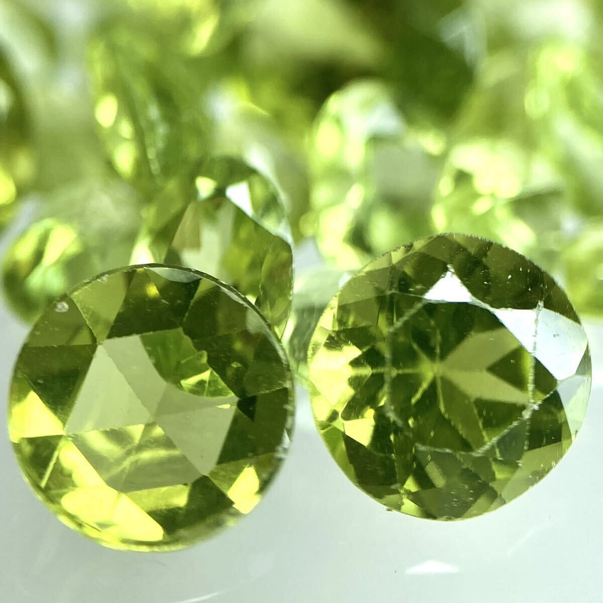 大量!! ☆天然ペリドットおまとめ100ct☆A 裸石 宝石 peridot jewelry ジュエリー ルース ①_画像2