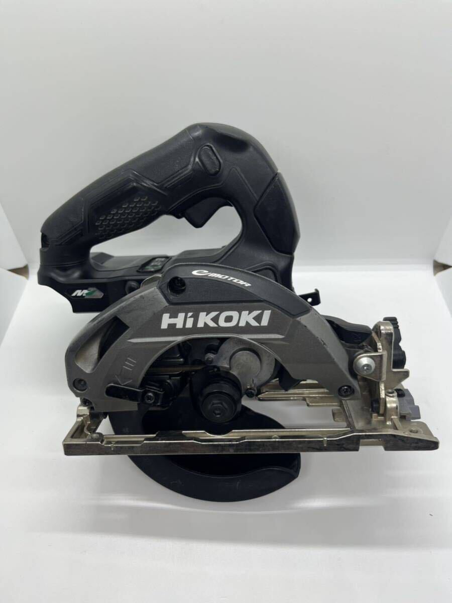 動作確認済み HiKOKI ハイコーキ 125mmコードレス丸のこ C3605DA (SK) 本体のみ中古品_画像1