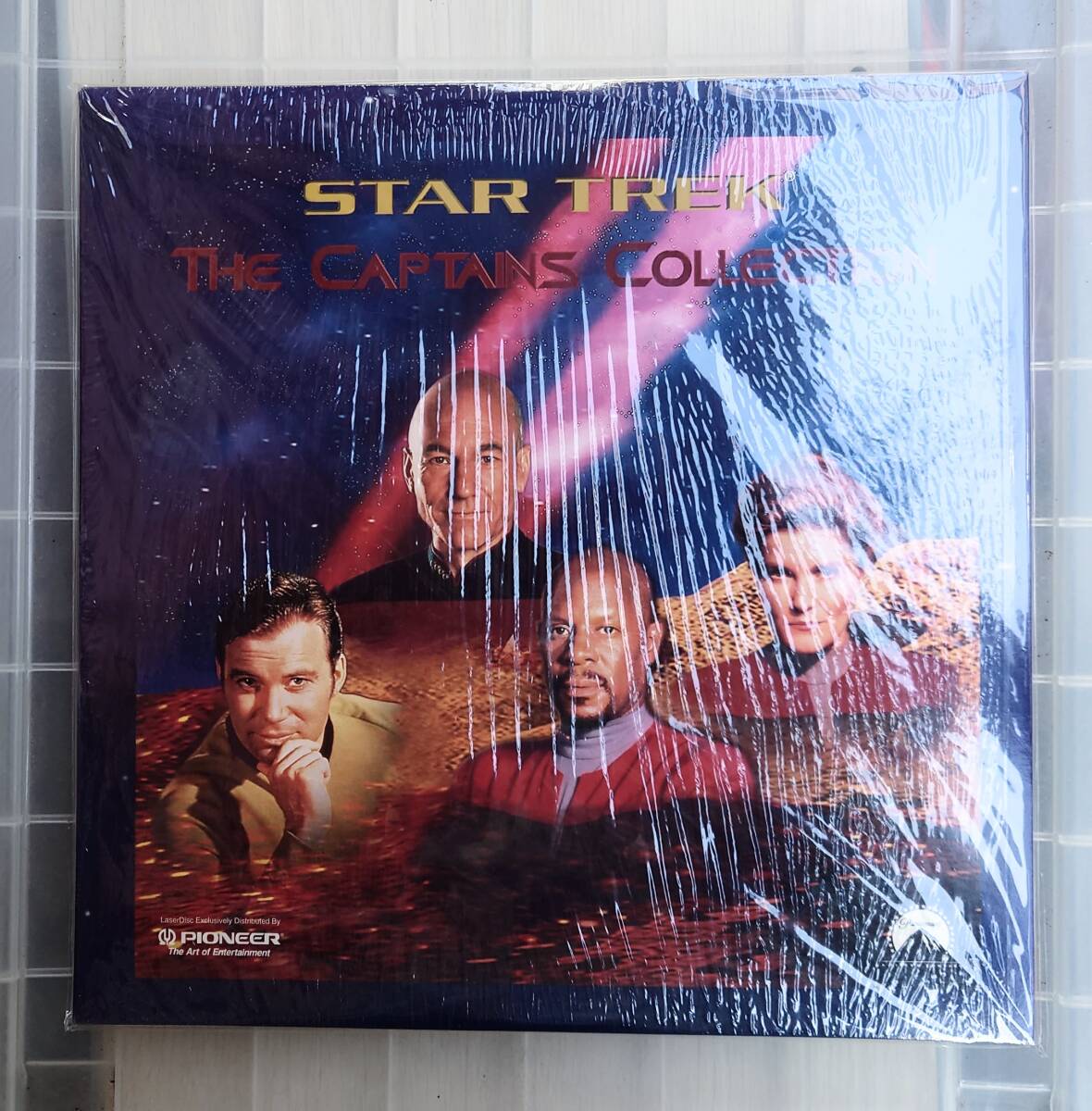 ★未開封★【海外輸入盤】LD STAR TREK THE CAPTAINS COLLECT 4EPISOOES 《3DISC》 スタートレックの画像1