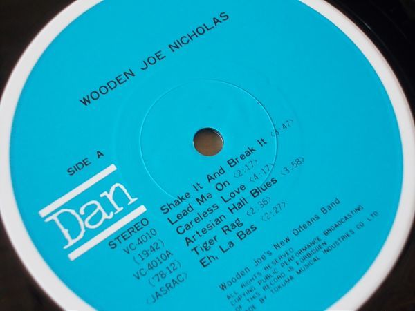 P3359　即決　LPレコード　『ウッドン・ジョー・ニコラス』　帯付　国内盤_画像3