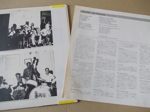 P3359　即決　LPレコード　『ウッドン・ジョー・ニコラス』　帯付　国内盤_画像2
