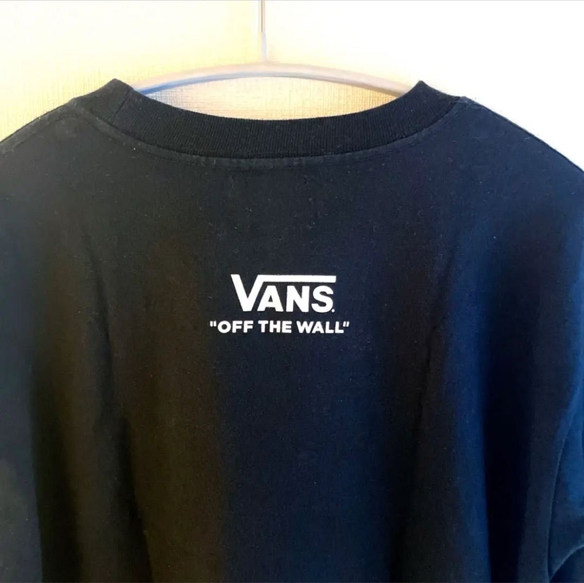 VANS 半袖カットソー　Sサイズ　ネイビー　バンズ　Tシャツ