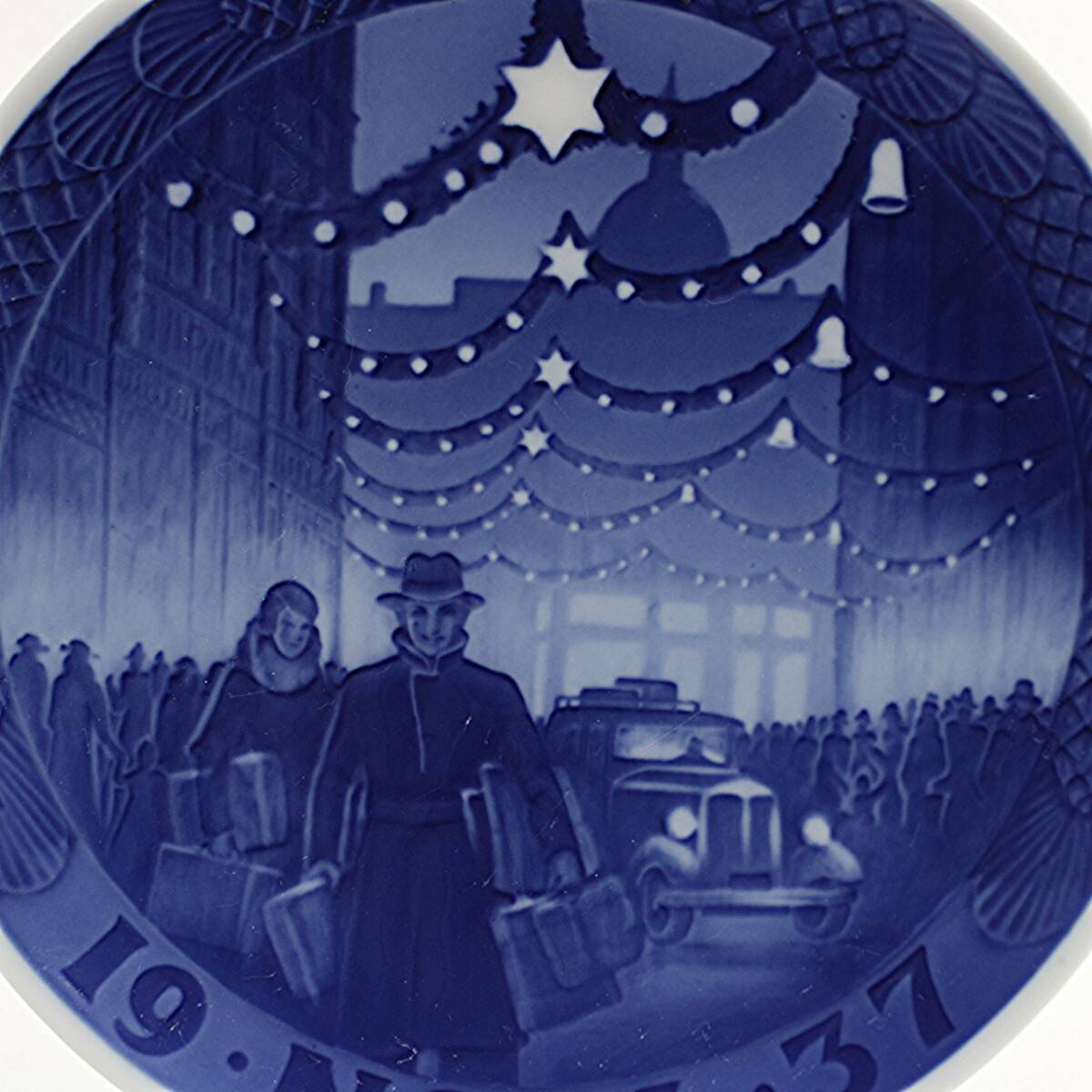 【ご予約品】 希少 1937年 ロイヤルコペンハーゲン イヤープレート ロイヤルコペンハーゲン