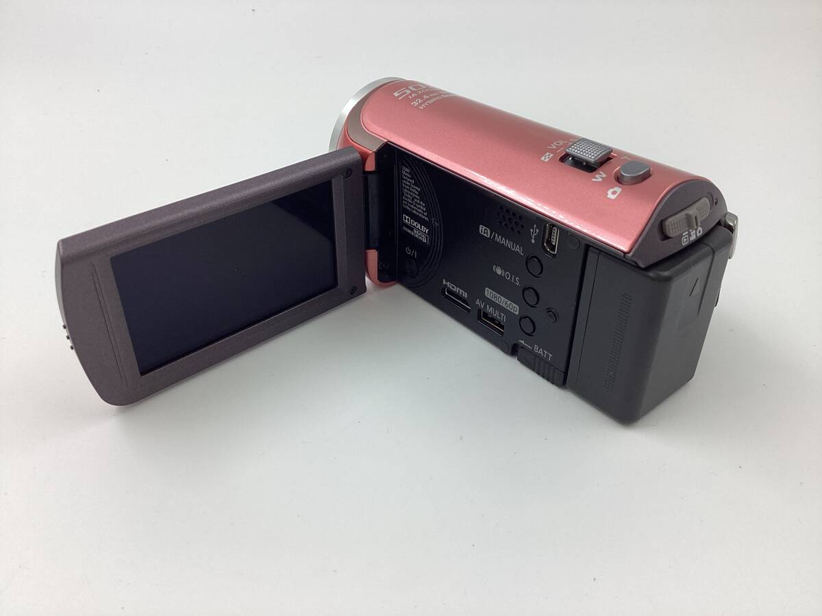 【636】Panasonic デジタルハイビジョンビデオカメラ HC-V300M 32GB ピンク パナソニック ビデオカメラ の画像5