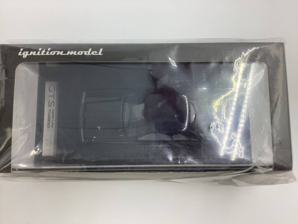 【1182】未使用品 イグニッションモデル 1/43 Nissan Skyline スカイライン GTS R31 Black 黒 Gun Metallic ガンメタの画像6