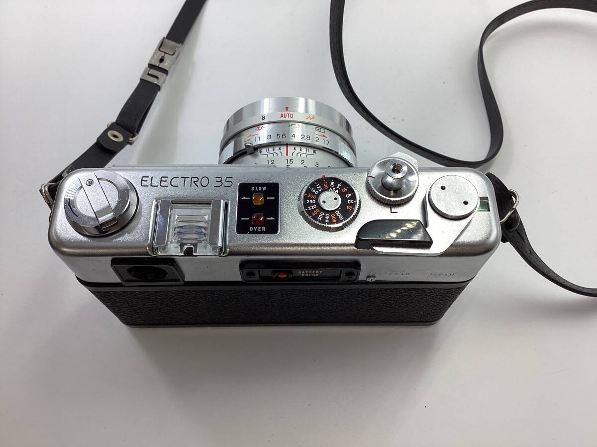 【1297】極美品 YASHICA ELECTRO 35 GSN ヤシカ エレクトロ カメラ レンジファインダー フィルムカメラ_画像6