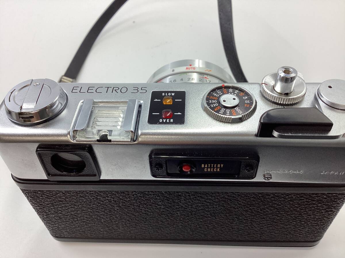 【1297】極美品 YASHICA ELECTRO 35 GSN ヤシカ エレクトロ カメラ レンジファインダー フィルムカメラの画像7