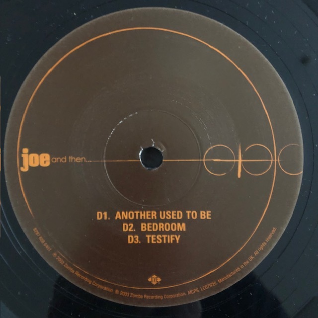 JOE / And Then... /Jive/R&B/Soul/Hip Hop/UK盤/'03/LP,Album_画像6