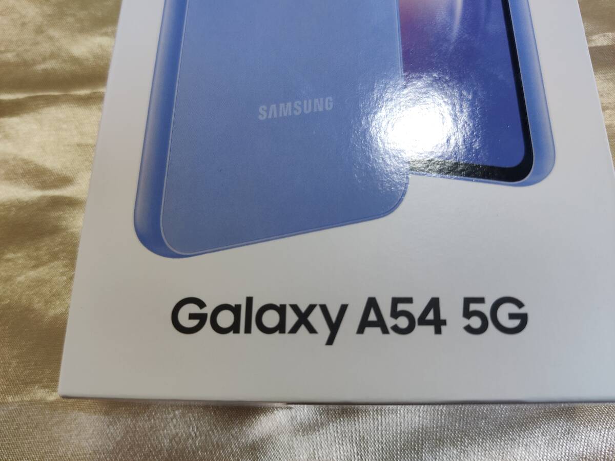 【新品未開封】Galaxy A54 5G SC-53D オーサムヴァイオレット SIMフリー docomo 一括精算 即日配送★匿名 判定〇