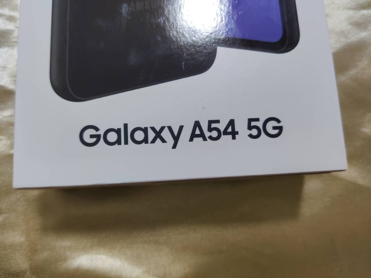【新品未開封】Galaxy A54 5G SC-53D オーサムグラファイト SIMフリー docomo 一括精算 判定〇 即日配送★匿名