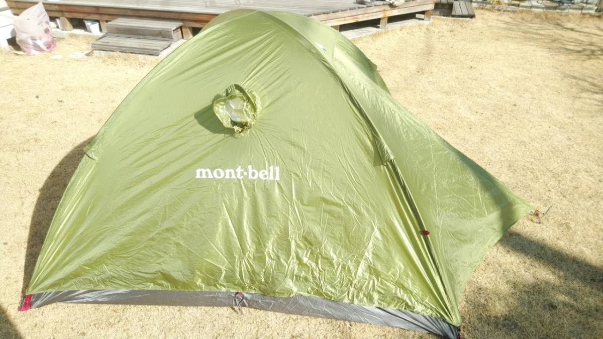 Mont-Bell 斯特拉Ridge 3形式使用次數低的 帶贈品 原文:モンベル　ステラリッジ　3型　使用頻度低い　おまけ付き