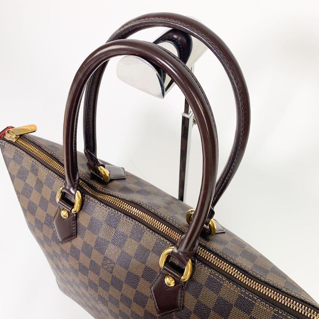 1円 美品 LOUIS VUITTON ルイヴィトン ダミエ エベヌ N51182 サレヤMM トートバッグ ショルダーバッグ ハンドバック レディース ブラウンの画像7