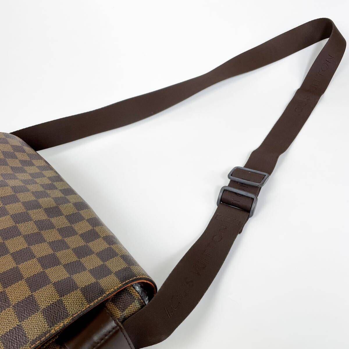 1円 ☆美品☆ LOUIS VUITTON ルイヴィトン ショルダーバッグ メッセンジャーバッグ N45258 バスティーユ ダミエ ショルダーバッグ_画像7