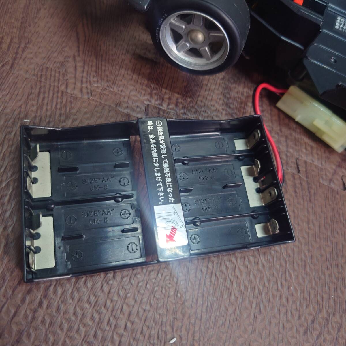 [ б/у ] Nikko радиоконтроллер BMW850i 1/16 электрический радио контроль машина с ящиком NIKKO работоспособность не проверялась [ управление No.1129]