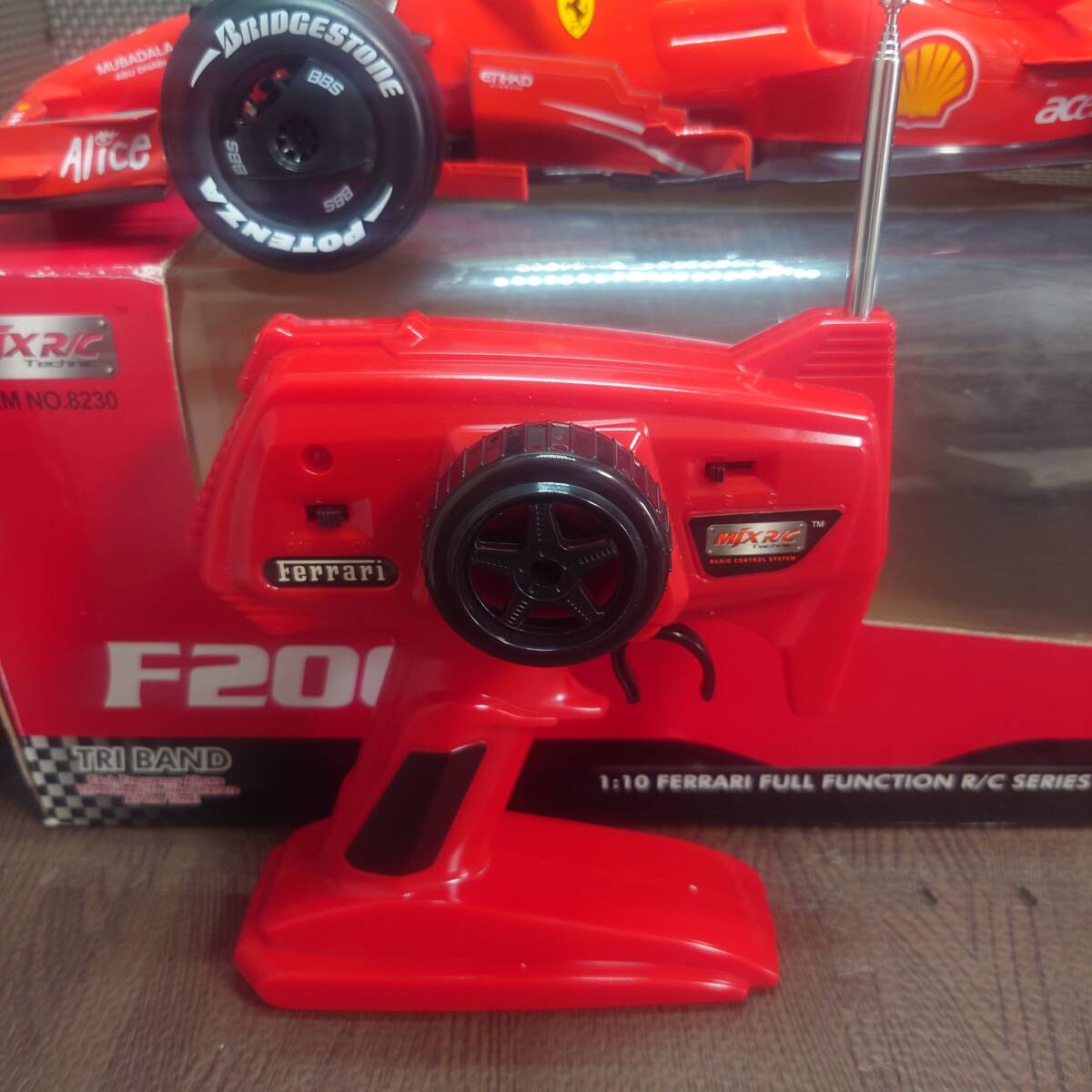 [ Junk ]MJX R/C FERRARI F2008 Ferrari radio controlled car 1/10 scale red [ control No.1146]