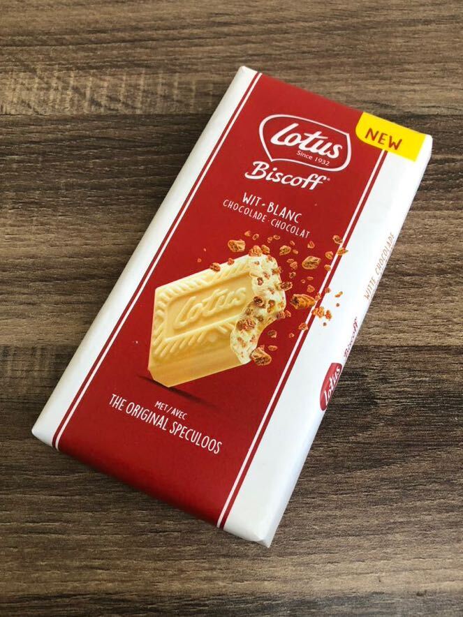 ◎国内発送 ベルギーLotus オリジナルスペキュロクッキー入ホワイトチョコレートの画像1