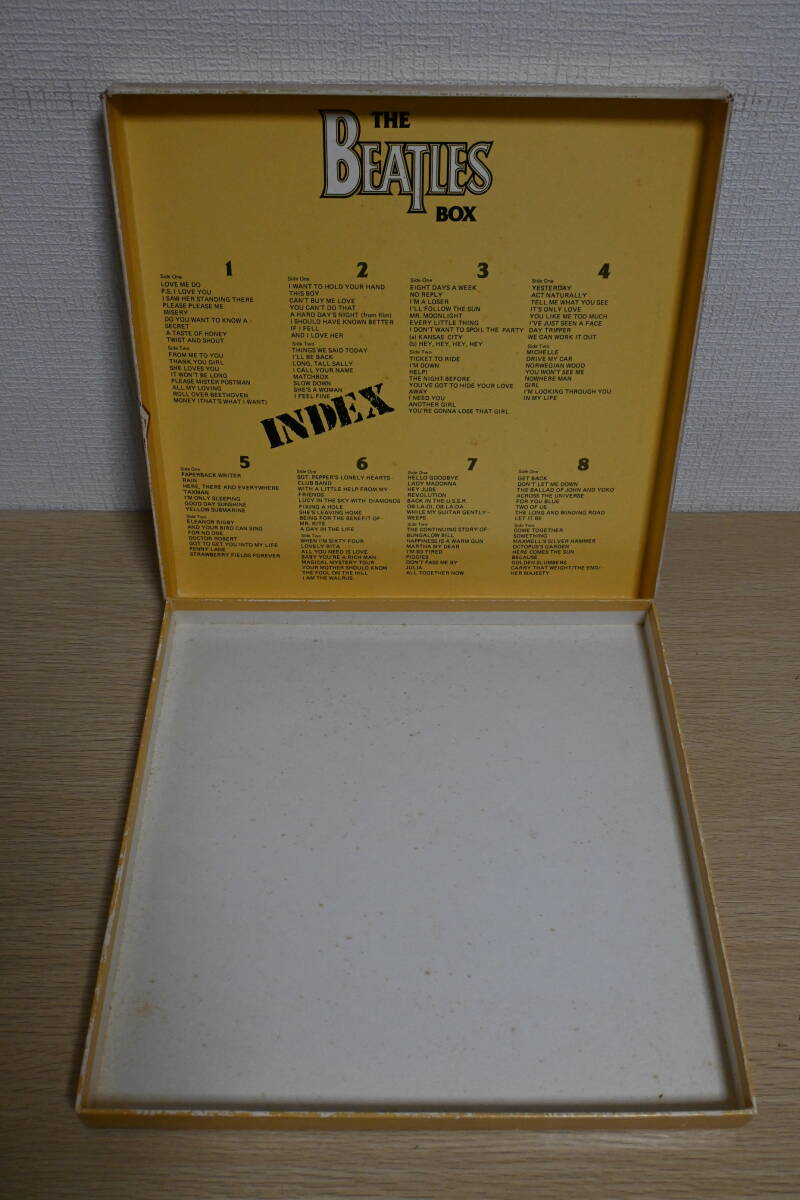 LP/BOX仕様/8枚組「ビートルズ / THE BEATLES BOX FROM LIVERPOOL」の画像3
