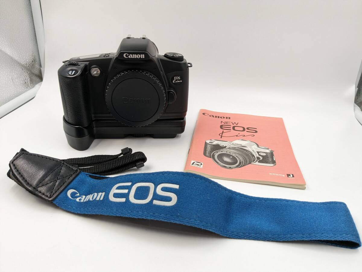 1000円～【美品】Canon キャノン EOS Kiss ボディ 説明書付き☆デジタル一眼レフカメラ ボディのみ 中古_画像1