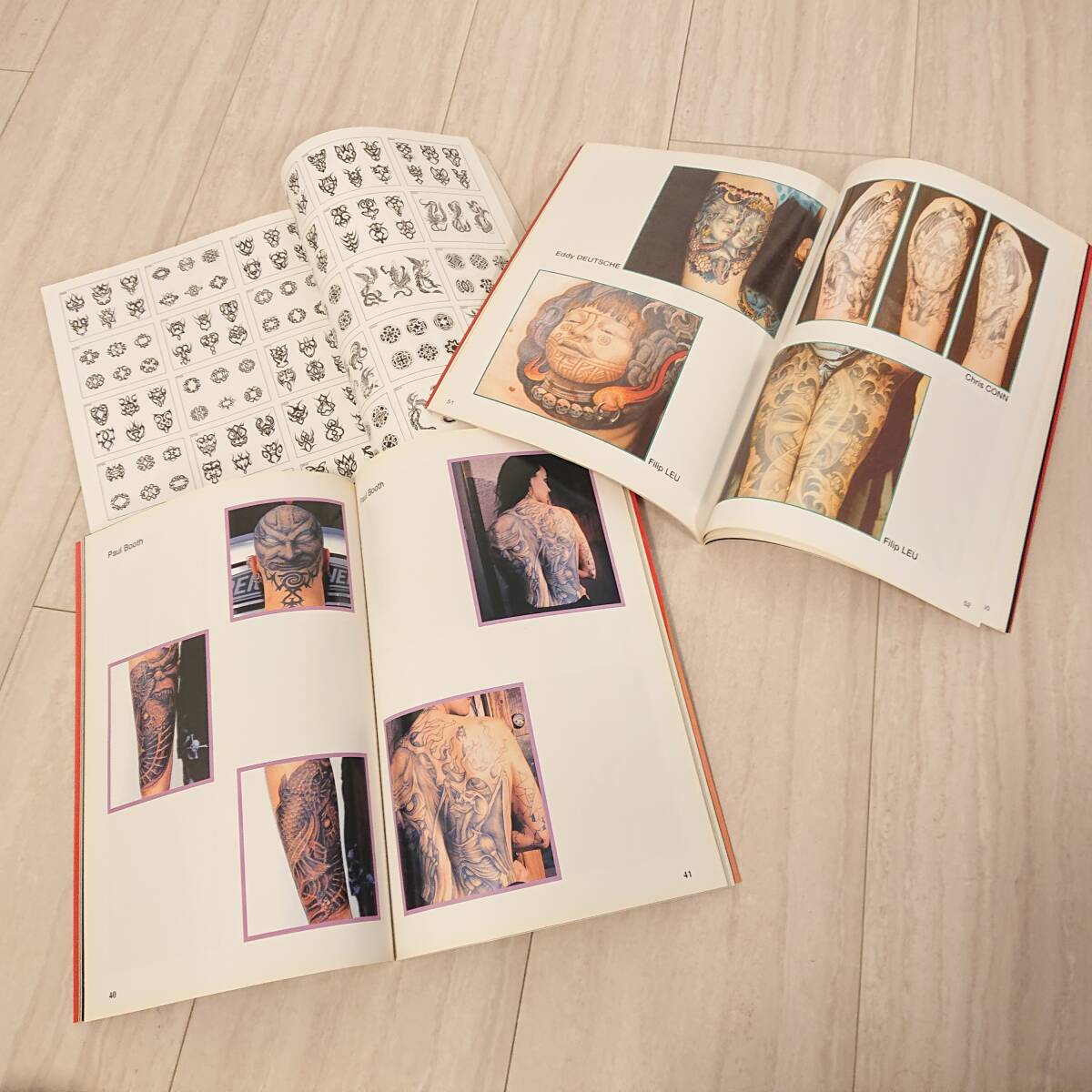 絶盤 希少 3冊セット HUCK SPAULDING TATTOO AND BODY PIERCING CATALOG FLASHIN'SKIN ENTRANCE 刺青 タトゥー 和彫 デザイン集 - サブカルチャー 絶盤 希少 3冊セット HUCK SPAULDING TATTOO AND BODY PIERCING CATALOG FLASHIN'SKIN ENTRANCE 刺青 タトゥー 和彫 デザイン集 - サブカルチャー