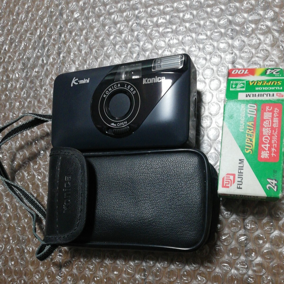 k-mini KONICA コニカ コンパクトフィルムカメラ フィルムカメラ カメラ フィルム期限切れ カメラフィルム フジカラー ジャンク _画像1