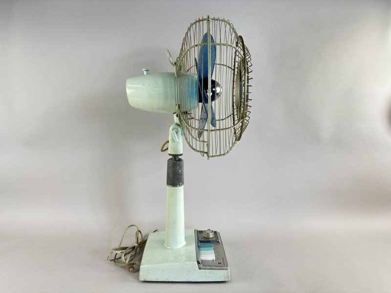 i136 昭和レトロ 当時物 National ナショナル 扇風機 30cm ELECTRIC FAN 30HD 箱付き 動作確認済みの画像5
