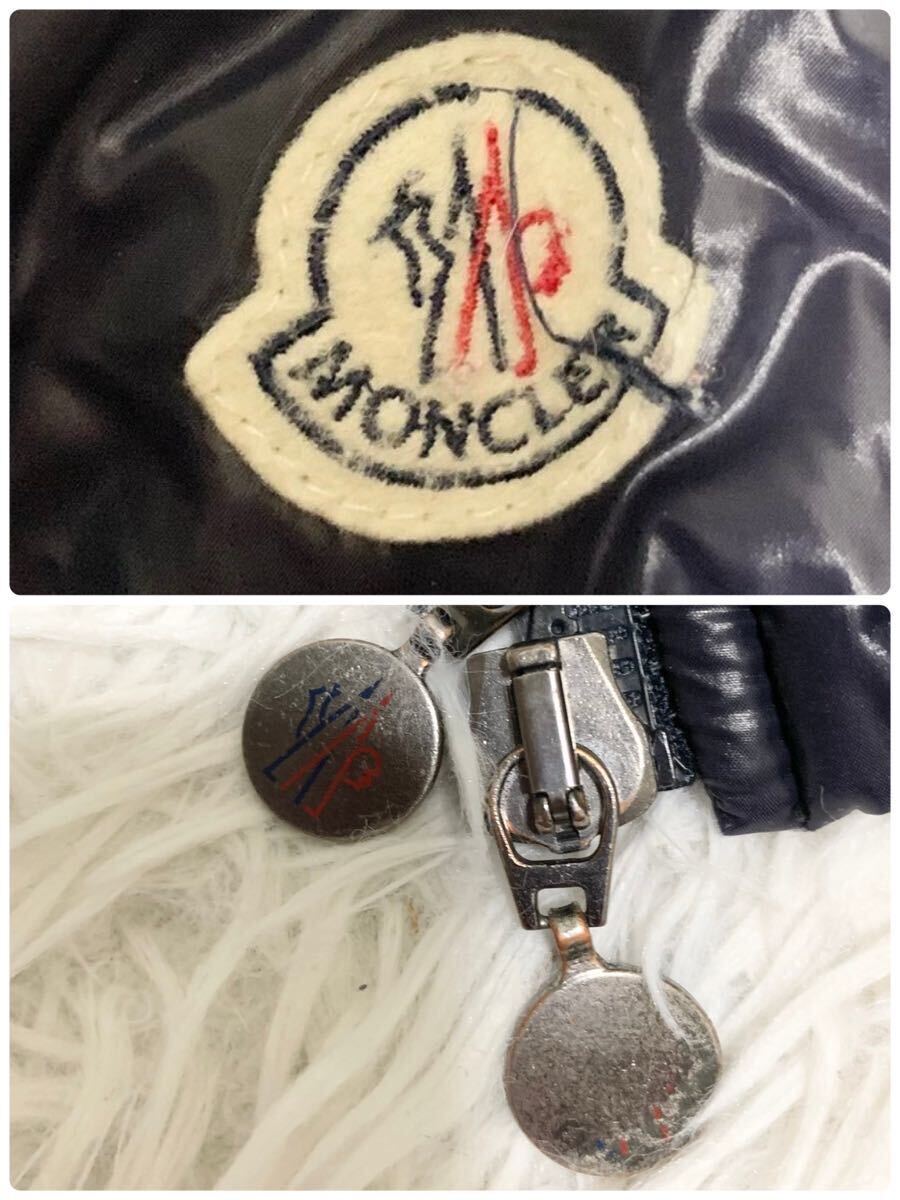 1円〜 希少 XL相当 MONCLER モンクレール ダウンジャケット AUSTIN オースティン ライダース スプレンダーズ&カンパニー 正規代理店タグの画像8