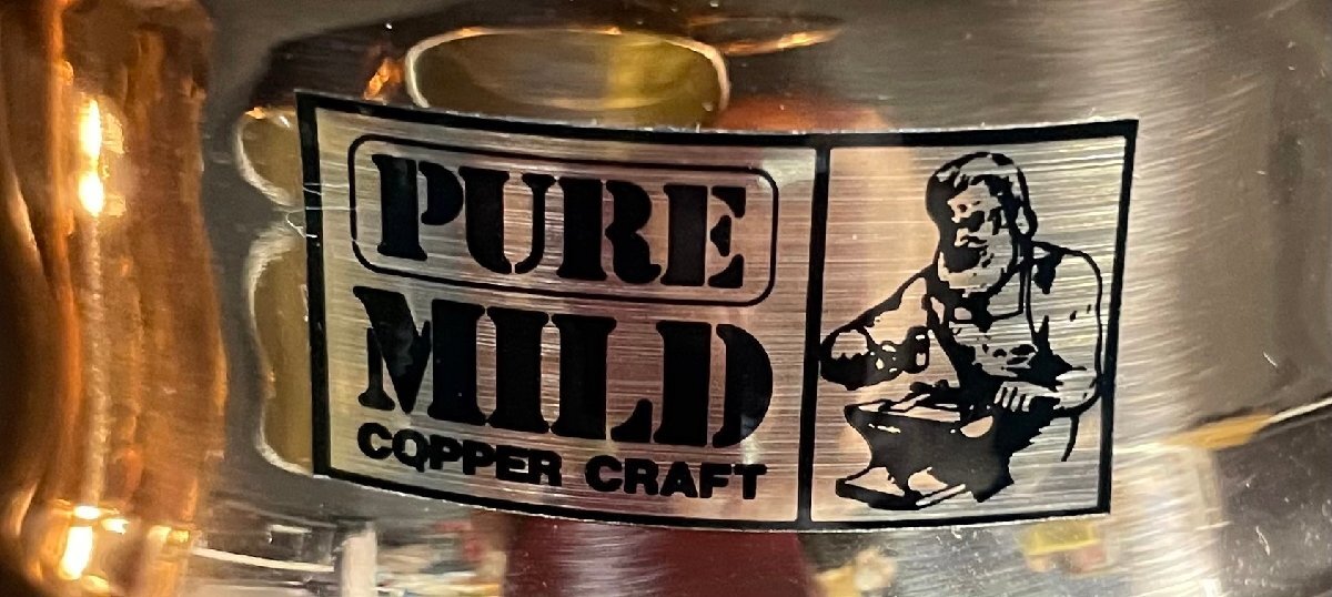 MIK166　 COPPER★♯5000★純銅★マグカップ★PURE MILD★５個セット【1円スタート】アウトドア　キャンプ