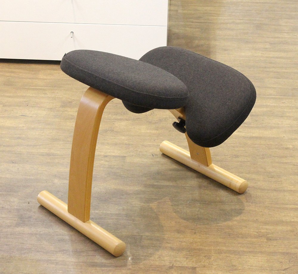 Rybo balance Easy リボ バランスチェア イージー 椅子 学習椅子 ブラウン 北欧 ノルウェー 姿勢矯正 2041519_画像2
