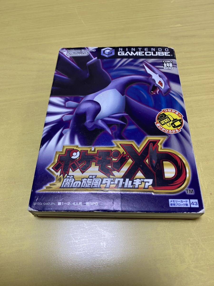 ニンテンドー ゲームキューブ ポケモンXD 闇の旋風 ダークルギア 箱説のみGC ソフト の画像1